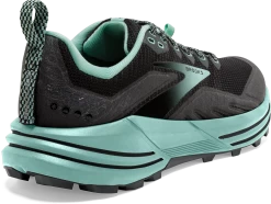 BROOKS Women's Cascadia 16 (049 - Black/Ebony/Yucca) -Boutique Sports Fashion Store 120363 049 H Cascadia 16