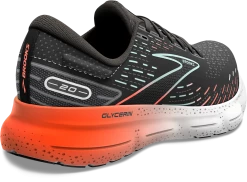 BROOKS Women’s Glycerin 20 (045- Black/Red/Opal) -Boutique Sports Fashion Store 120369 045 H Glycerin 20