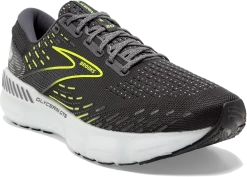 BROOKS Men’s Glycerin 20 (047 - Ebony/White/Nightlife) -Boutique Sports Fashion Store 120370 047 A Glycerin GTS 20