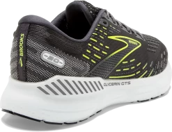 BROOKS Men’s Glycerin 20 (047 - Ebony/White/Nightlife) -Boutique Sports Fashion Store 120370 047 H Glycerin GTS 20
