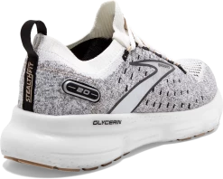 BROOKS Women's Glycerin 20 Stealthfit (163 - White/Black/Cream) -Boutique Sports Fashion Store 120372 163 H Glycerin StealthFit 20