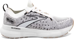 BROOKS Women's Glycerin 20 Stealthfit (163 - White/Black/Cream)