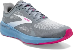 BROOKS Women’s Launch GTS 9 (016 - Grey/Blue/Pink) -Boutique Sports Fashion Store 120374 016 A Launch GTS 9