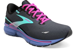 BROOKS Women's Ghost 15 (079 - Black/Blue/Aruba) -Boutique Sports Fashion Store 120380 079 A Ghost 15