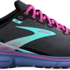 BROOKS Women's Ghost 15 (079 - Black/Blue/Aruba)