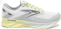 BROOKS Women's Levitate 6 (137 - White/Oyster/Yellow)