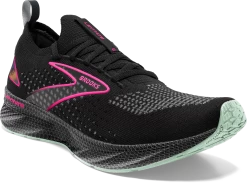 BROOKS Women's Levitate Stealthfit 6 (011 - Black/Pink) -Boutique Sports Fashion Store 120385 011 A Levitate StealthFit 6