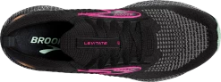 BROOKS Women's Levitate Stealthfit 6 (011 - Black/Pink) -Boutique Sports Fashion Store 120385 011 O Levitate StealthFit 6