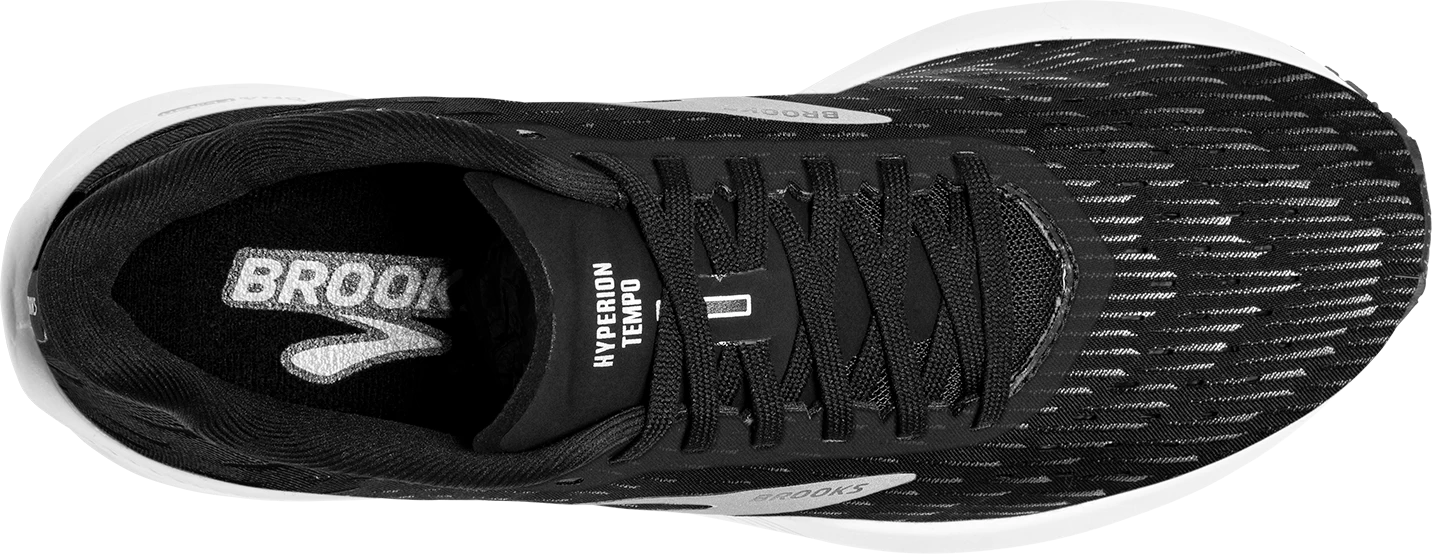 BROOKS Women's Hyperion Tempo (091 - Black/Silver/White) 4 BROOKS Women's Hyperion Tempo (091 - Black/Silver/White) - Image 4