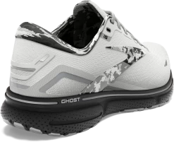 BROOKS Men's Ghost 15 (149 - White/Ebony/Oyster) -Boutique Sports Fashion Store 1677E8A9 9D91 4142 B92D DF23CAE0187A