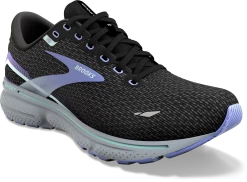 BROOKS Women's Ghost 15 (011 - Black/Jacaranda/Salt) -Boutique Sports Fashion Store 1EE1251B 8062 4774 AD5B 967AA17B2764