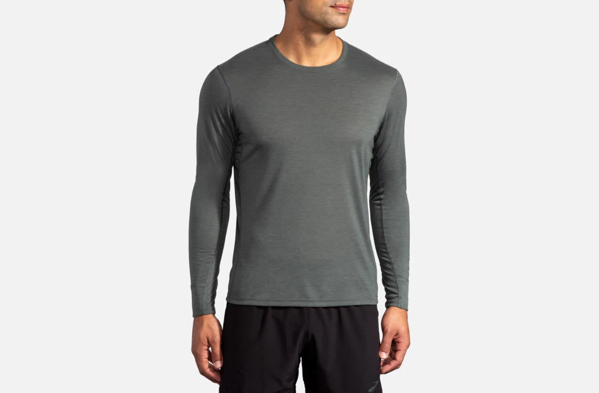 Men's Brooks Distance Long Sleeve - 211322-371 1 Men's Brooks Distance Long Sleeve - 211322-371