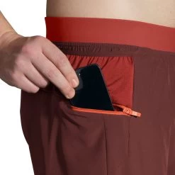 Men's Brooks Sherpa 5" 2-in-1 Short - 211331-223 -Boutique Sports Fashion Store 211331 223 D2 Sherpa 5in 2in1 Short