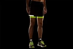 Men's Brooks Carbonite 5" 2-in-1 Short Run Visible Collection 211352-070 -Boutique Sports Fashion Store 211352 070 D1 Carbonite 5in 2in1 Short