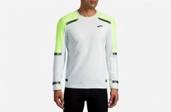 Men's Brooks Carbonite Long Sleeve Run Visible Collection 211354-041 -Boutique Sports Fashion Store 211354 041 MF Carbonite Long Sleeve