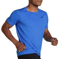 Men's Brooks Atmosphere Short Sleeve Running T-Shirt - 211383-434 -Boutique Sports Fashion Store 211383 434 MV Atmosphere Short Sleeve