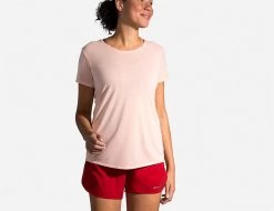 Women's Brooks Distance Short Sleeve - 221344-698