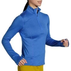 Women's Brooks Dash 1/2 Zip - 221433-471 -Boutique Sports Fashion Store 221433 471 MV Dash Half Zip