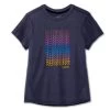 Women's Brooks Distance Graphic Short Sleeve - 221469-459