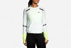 Women's Brooks Carbonite Long Sleeve Run Visible Collection - 221494-041 -Boutique Sports Fashion Store 221494 041 MF Carbonite Long Sleeve