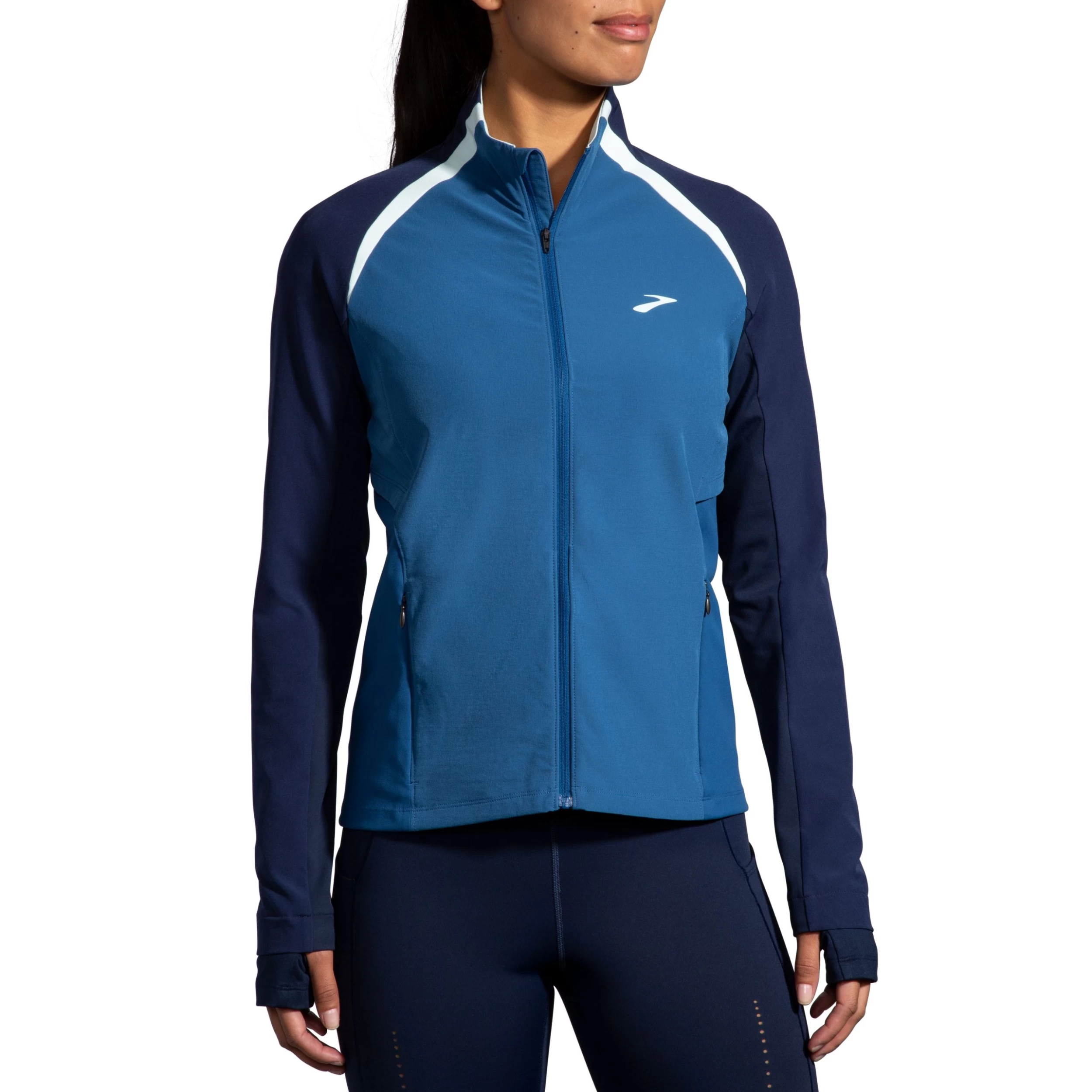 Women's Brooks Fusion Hybrid Jacket - 221499-463 2 Women's Brooks Fusion Hybrid Jacket - 221499-463 - Image 2