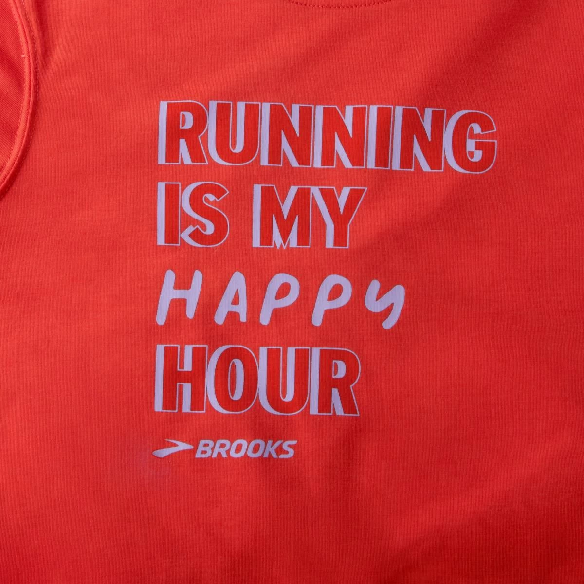 Women's Brooks Running Is My Happy Hour Long Sleeve 221540-624 4 Women's Brooks Running Is My Happy Hour Long Sleeve 221540-624 - Image 4