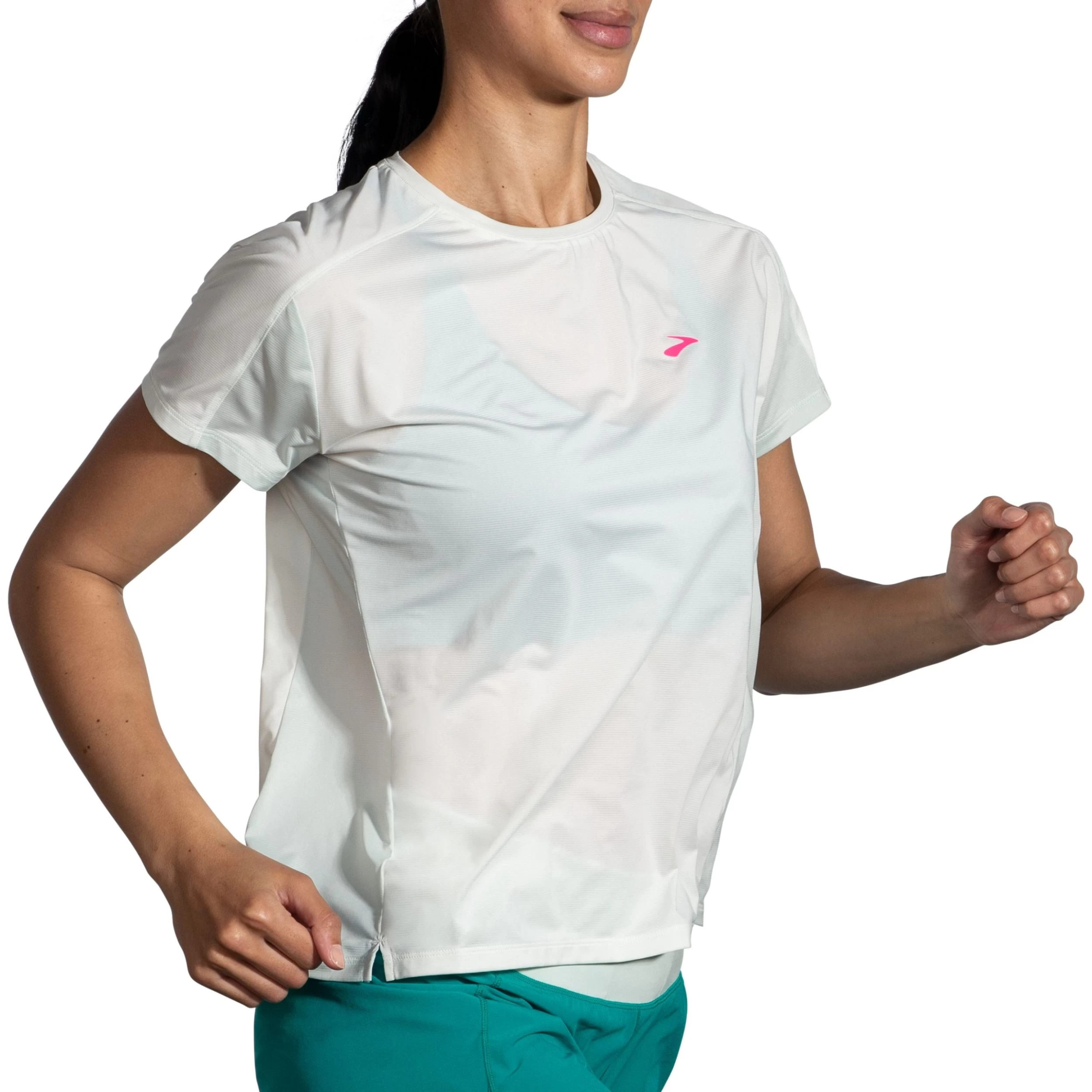 BROOKS Women's Sprint Free Short Sleeve 2.0 - 221613-357 4 BROOKS Women's Sprint Free Short Sleeve 2.0 - 221613-357 - Image 4
