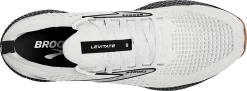 BROOKS Men's Levitate Stealthfit 6 (121 - White/Black) -Boutique Sports Fashion Store 258D5921 B29F 45D3 B51B 50845069D14D