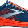 BROOKS Men's Adrenaline GTS 22 (404 - Blue/Light Blue Orange)