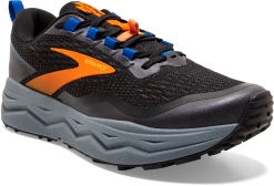 BROOKS Men's Caldera 5 (041 - Black/Orange/Blue) -Boutique Sports Fashion Store 2BDC86E4 746C 4219 9061 34099649ACB3