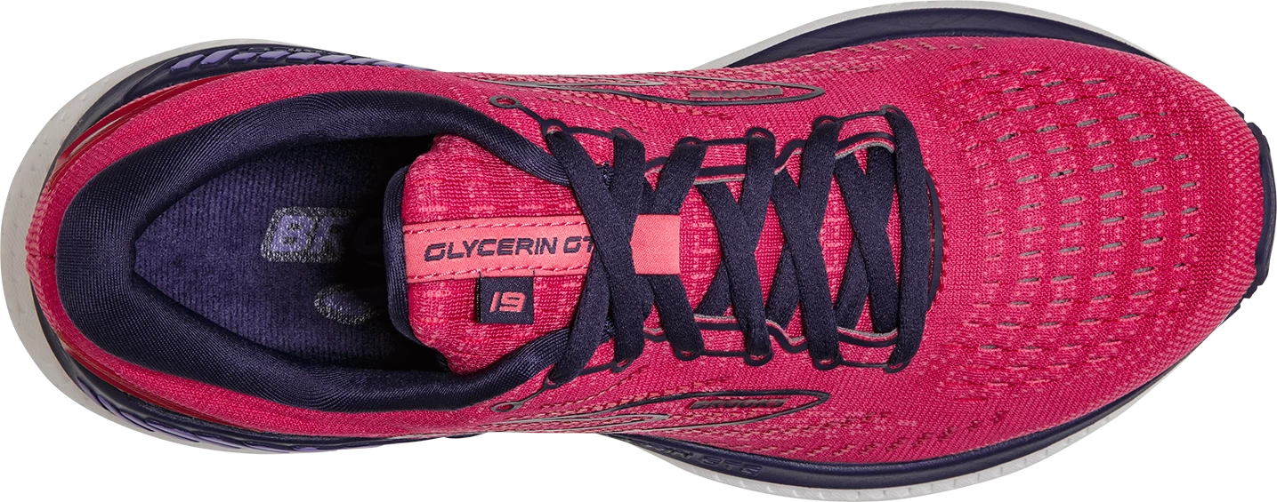 BROOKS Women's Glycerin GTS 19 (623 - Barberry/Purple/Calypso) 6 BROOKS Women's Glycerin GTS 19 (623 - Barberry/Purple/Calypso) - Image 6