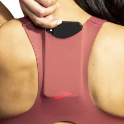 Women's Brooks Drive 3 Pocket Run Bra - 350080-691 -Boutique Sports Fashion Store 350080 691 d1 drive 3 pocket run bra womens compression running bra