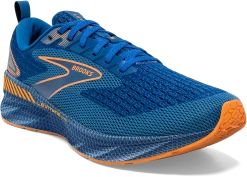 BROOKS Men's Levitate GTS 6 (405 - Classic Blue/Orange) -Boutique Sports Fashion Store 3EF1801C 9DFC 4F06 9D24 5BF06A7FCAB6