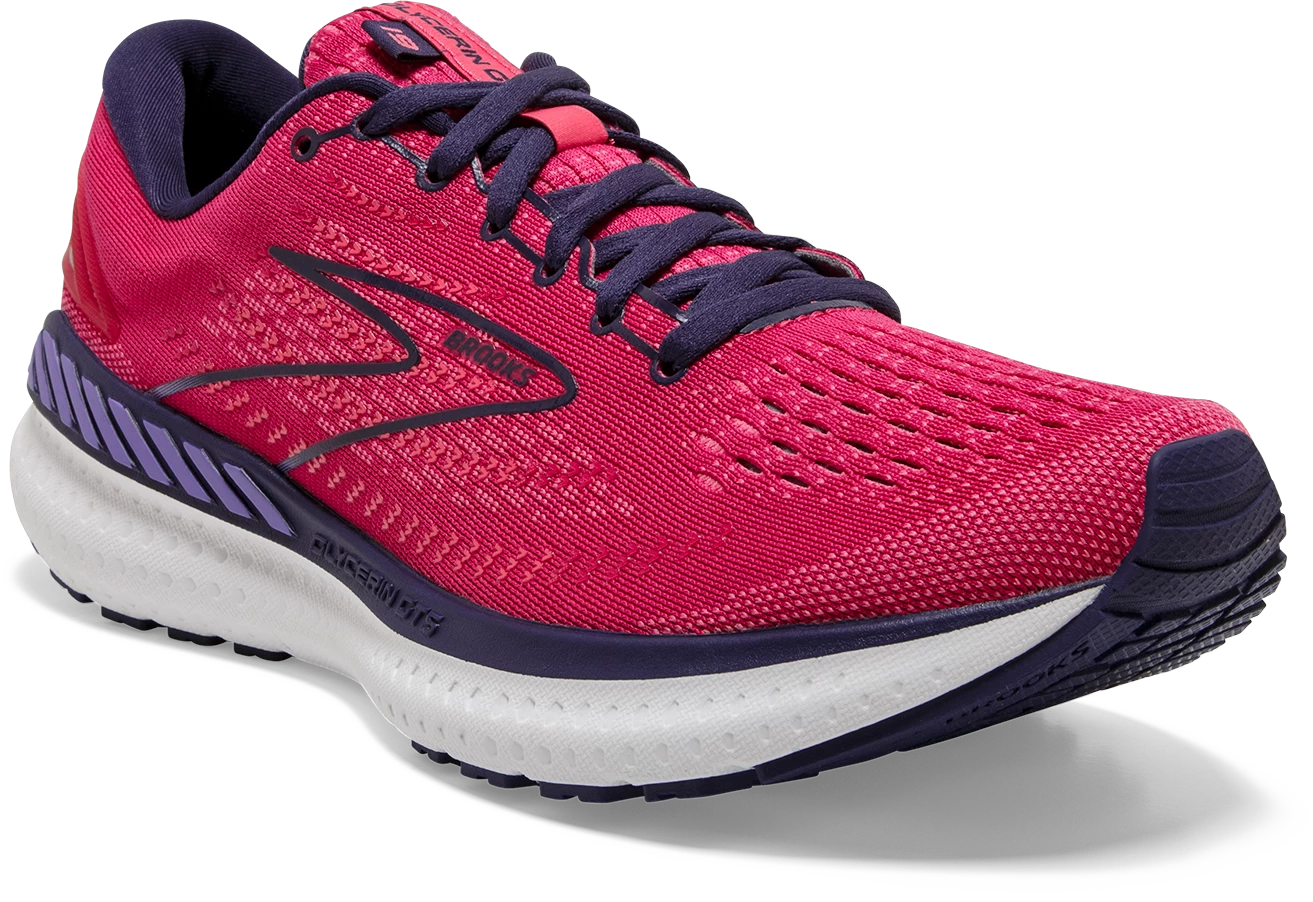 BROOKS Women's Glycerin GTS 19 (623 - Barberry/Purple/Calypso) 3 BROOKS Women's Glycerin GTS 19 (623 - Barberry/Purple/Calypso) - Image 3
