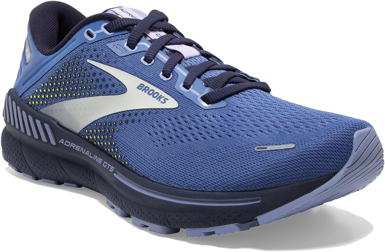 BROOKS Women’s Adrenaline GTS 22 (467 - Blue/Purple/Nightlife) 3 BROOKS Women’s Adrenaline GTS 22 (467 - Blue/Purple/Nightlife) - Image 3