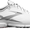 BROOKS Men's Ghost 15 (184 - White/Black/Flame)