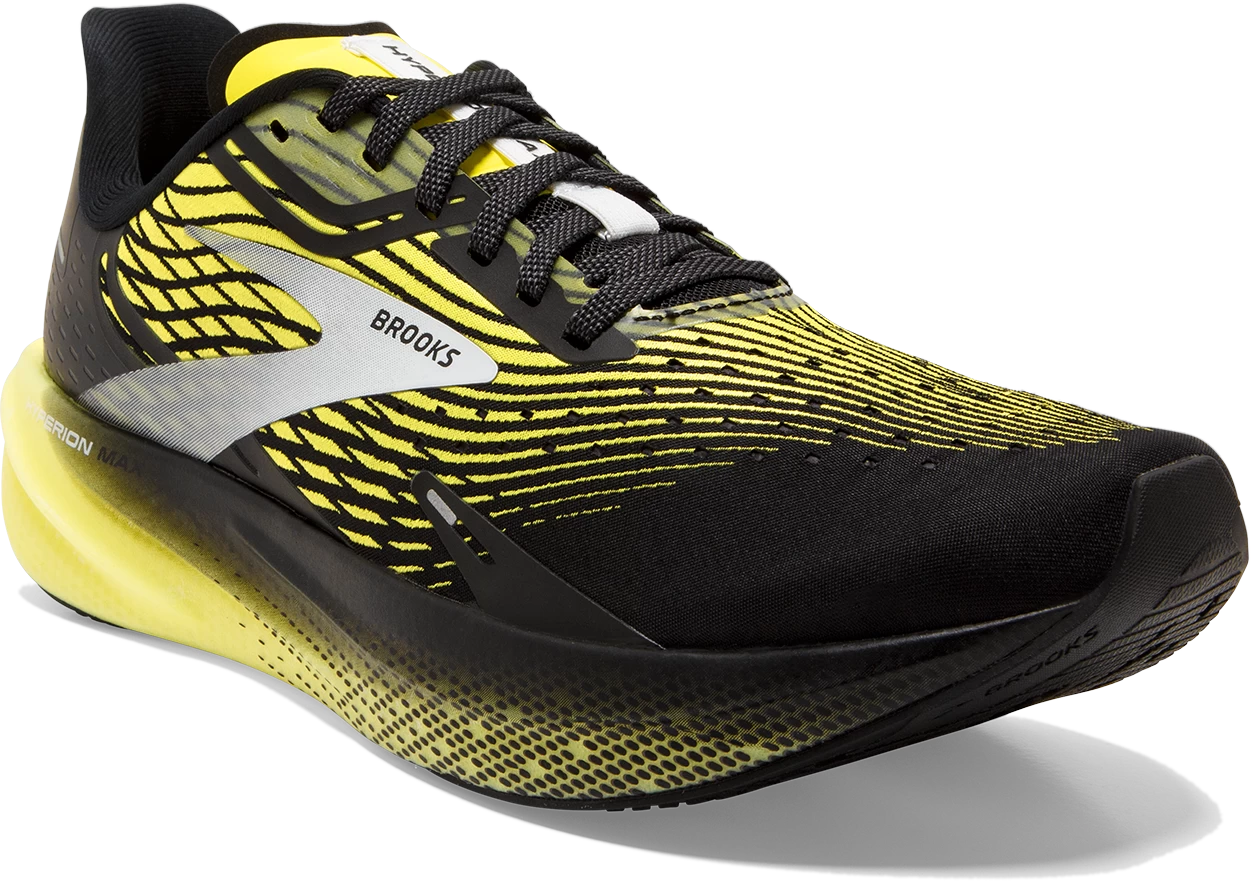BROOKS Men’s Hyperion Max (078 - Black/Blazing Yellow/White 6 BROOKS Men’s Hyperion Max (078 - Black/Blazing Yellow/White - Image 6