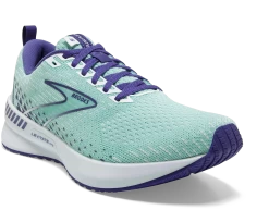 BROOKS Women's Levitate 5 GTS (382 - Yucca/Navy Blue/White) -Boutique Sports Fashion Store 68ED3331 1878 4E8D 83A2 B5E4593B5183