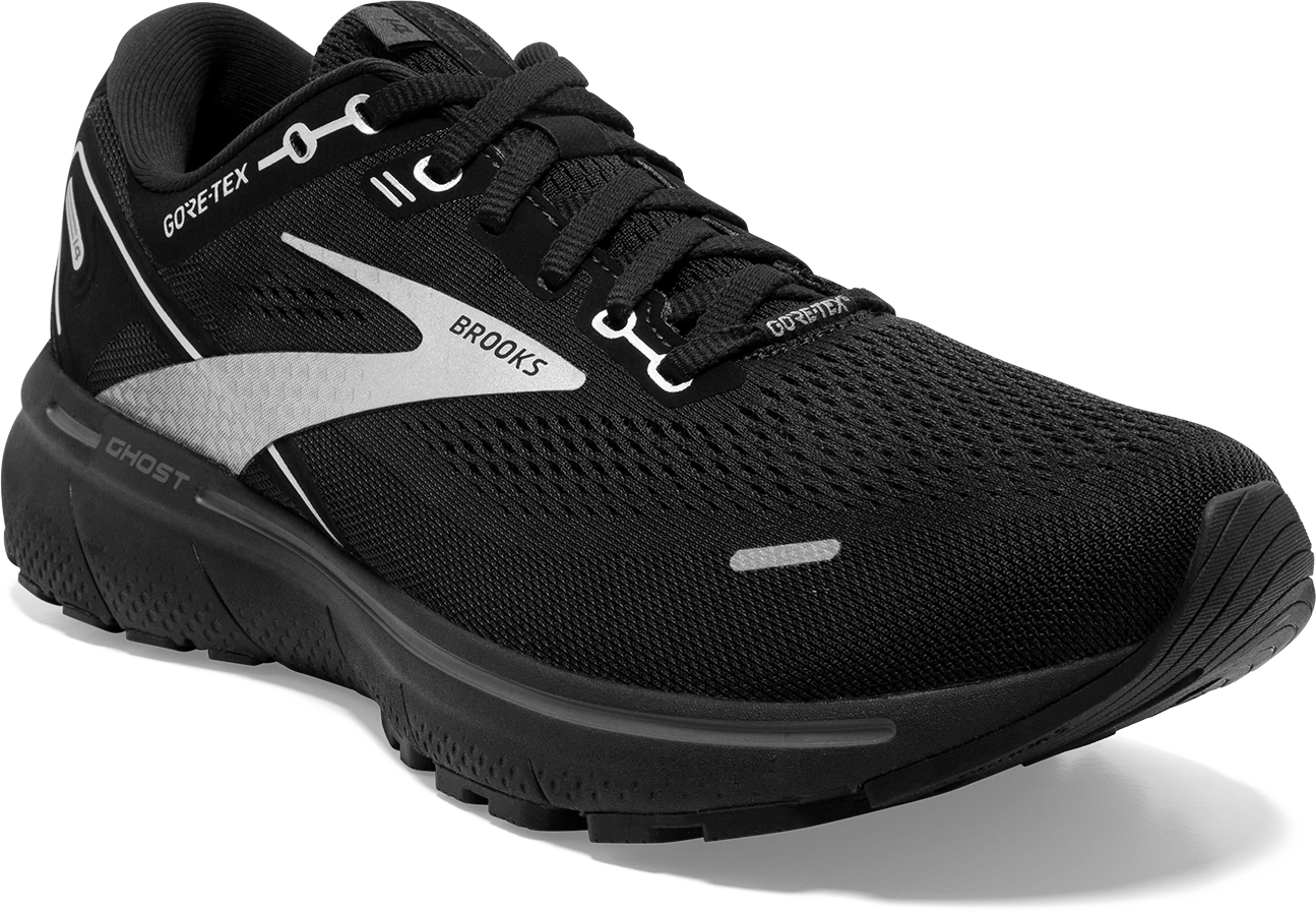 BROOKS Men's Ghost 14 GTX (020 - Black/Black/Ebony) 3 BROOKS Men's Ghost 14 GTX (020 - Black/Black/Ebony) - Image 3