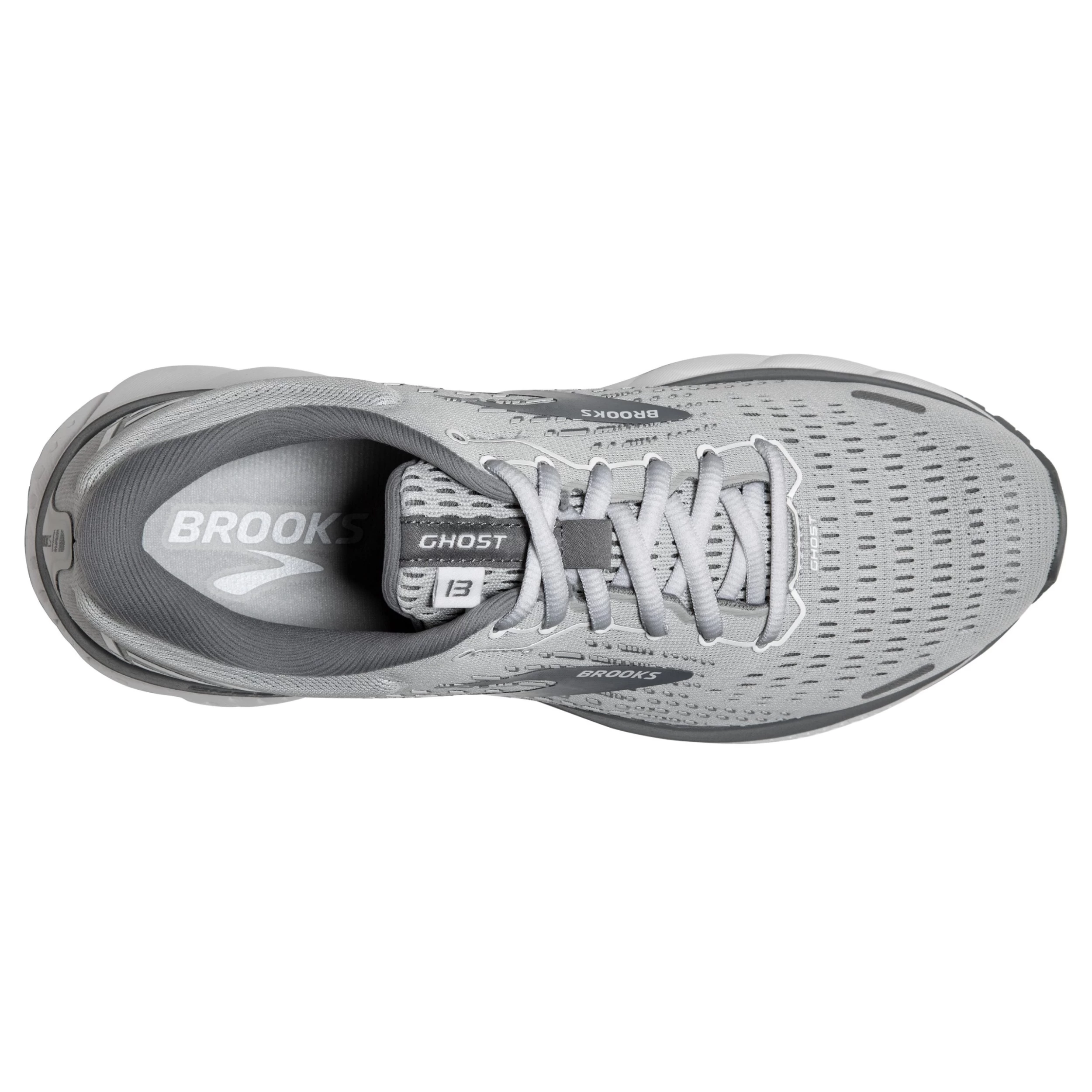 BROOKS Women's Ghost 13 (051 - Alloy/oyster/white) 5 BROOKS Women's Ghost 13 (051 - Alloy/oyster/white) - Image 5