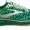 BROOKS Men's Ghost 15 “Run Lucky” (371 - Green/White/Orange)