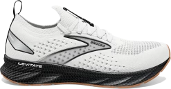 BROOKS Men's Levitate Stealthfit 6 (121 - White/Black)
