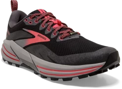 BROOKS Women's Cascadia 16 GTX (071 - Black/Blackened Pearl/Coral) -Boutique Sports Fashion Store AA28C644 03FE 43F3 8816 B206082710F4