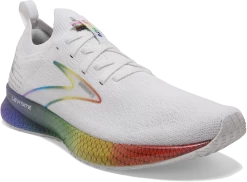 BROOKS Women’s "Love Moves" Levitate Stealthfit 5 (197 - White/Oyster/Multi) -Boutique Sports Fashion Store AB540DA3 53E2 4A19 9F6F B69AB24091D0