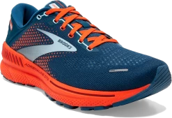 BROOKS Men's Adrenaline GTS 22 (404 - Blue/Light Blue Orange) -Boutique Sports Fashion Store AF32B647 24EF 4C35 8445 A558C41CEA3E