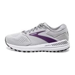 BROOKS Women's Ariel '20 (009 - Oyster/alloy/grape)
