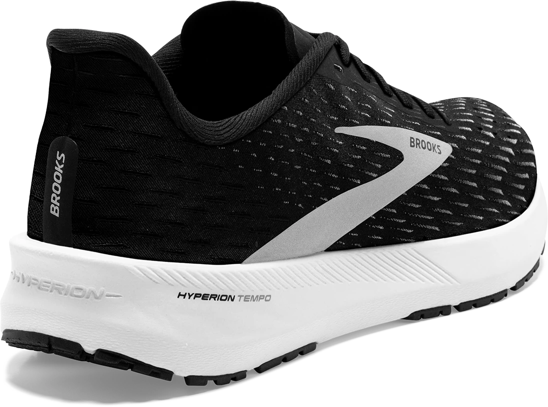 BROOKS Women's Hyperion Tempo (091 - Black/Silver/White) 3 BROOKS Women's Hyperion Tempo (091 - Black/Silver/White) - Image 3