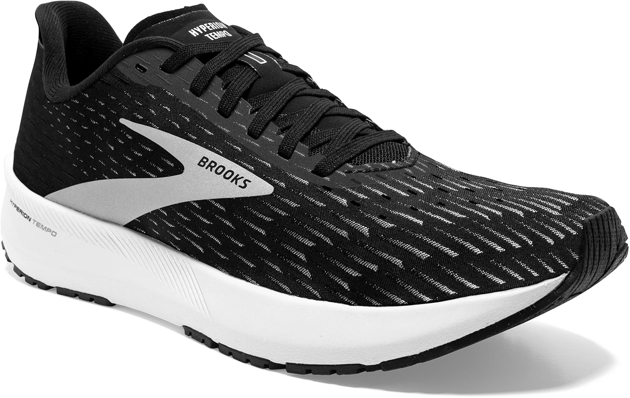 BROOKS Women's Hyperion Tempo (091 - Black/Silver/White) 1 BROOKS Women's Hyperion Tempo (091 - Black/Silver/White)