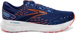 BROOKS Men’s Glycerin 20 (444 - Blue Depths/Palace Blue/Orange)