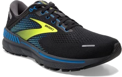 BROOKS Men’s Adrenaline GTS 22 (069 - Black/Blue/Nightlife) -Boutique Sports Fashion Store D58F56C1 7C2D 4F4E A1E1 A3A4C1F81F84